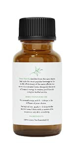 Aromatherapy setup featuring Green Tea Essential Oil