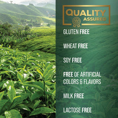 Energy and heart health imagery featuring green tea extract
