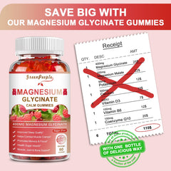 Ingredient highlights including magnesium glycinate and vitamins D and B6