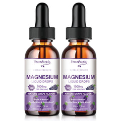 GreenPeople Magnesium Glycinate Liquid Drops bottle front view