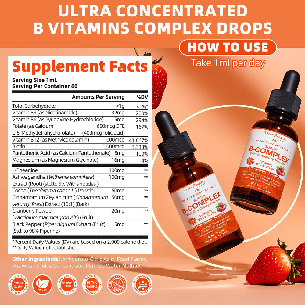 Liquid drops showing strawberry flavor