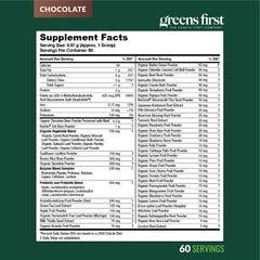 Greens First supports a quick, convenient daily routine.