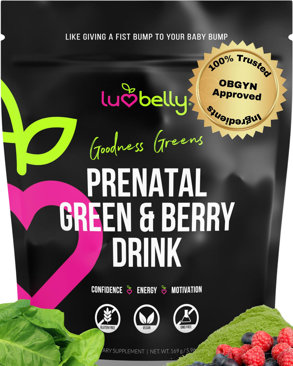 Greens for Pregnant Women product packaging