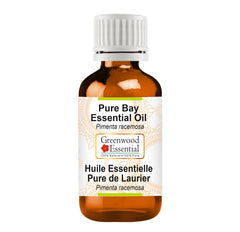 Greenwood Bay Essential Oil bottle in amber glass 100ml