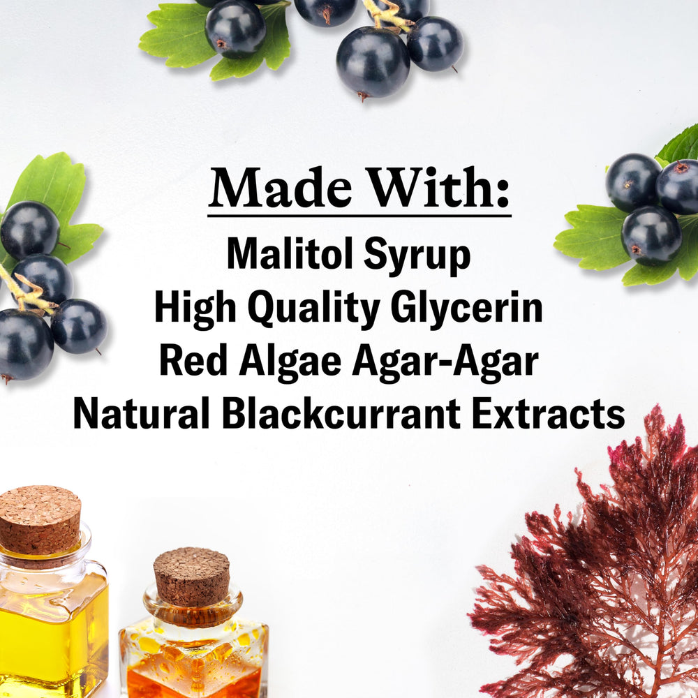 Ingredient panel for Grether's Sugarfree Blackcurrant Pastilles
