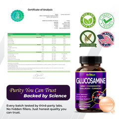 Daily dosage of GriMed Glucosamine 12000mg