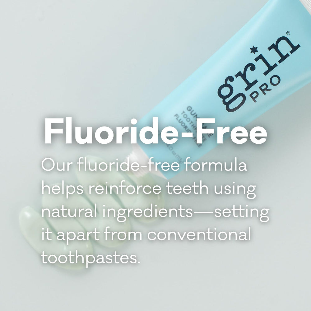 Eco-friendly packaging of Grin Pro toothpaste made in New Zealand
