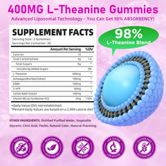 Close-up of GrnLife L-Theanine Gummy Raspberry