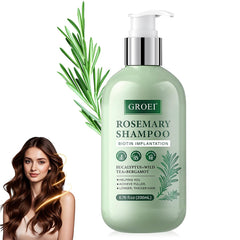 GROEI Rosemary Shampoo bottle-pour boosts cleansing and lift