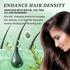 GROEI Rosemary Shampoo travel-size 200-ml for on-the-go routine