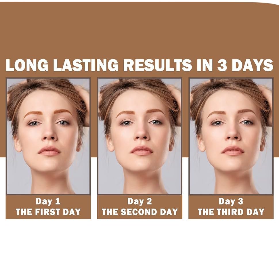 Grospe Rip-Off Cream swatches display color options for brows.