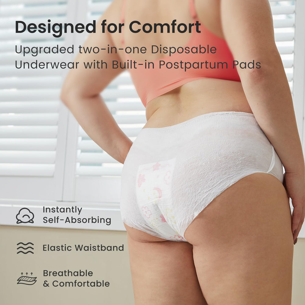 GROWNSY-self-absorbent-underwear shows leak-proof protection with a flexible fit.