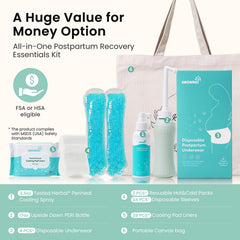 GROWNSY perineal spray 360 head enables versatile application after delivery