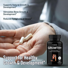 Child taking Growth Capsules supplement