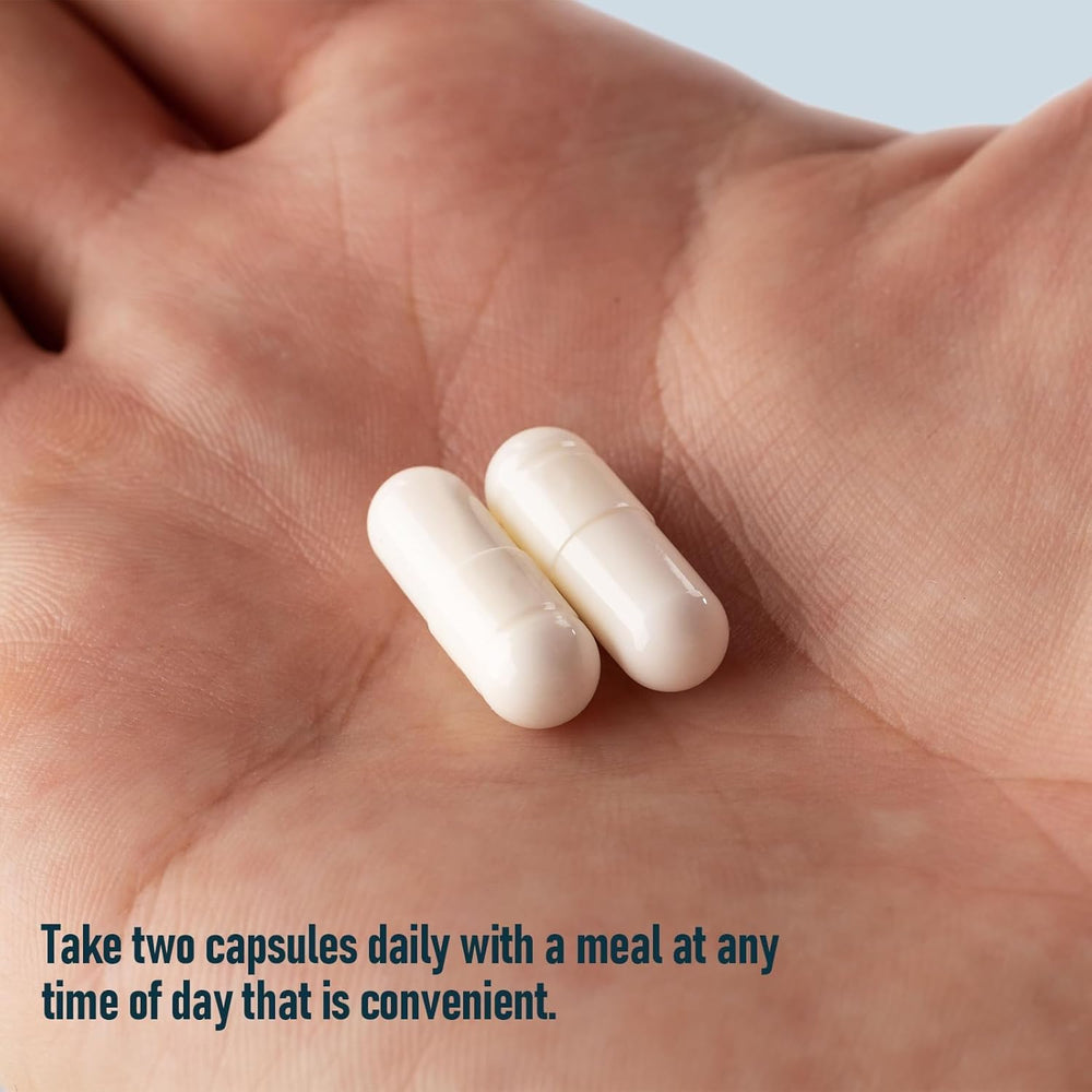 Growth Capsules nutrition panel close-up