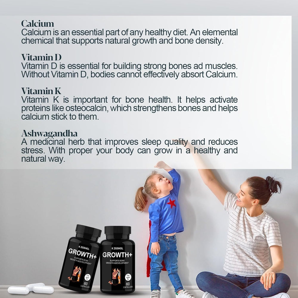 Growth Capsules store display with packaging