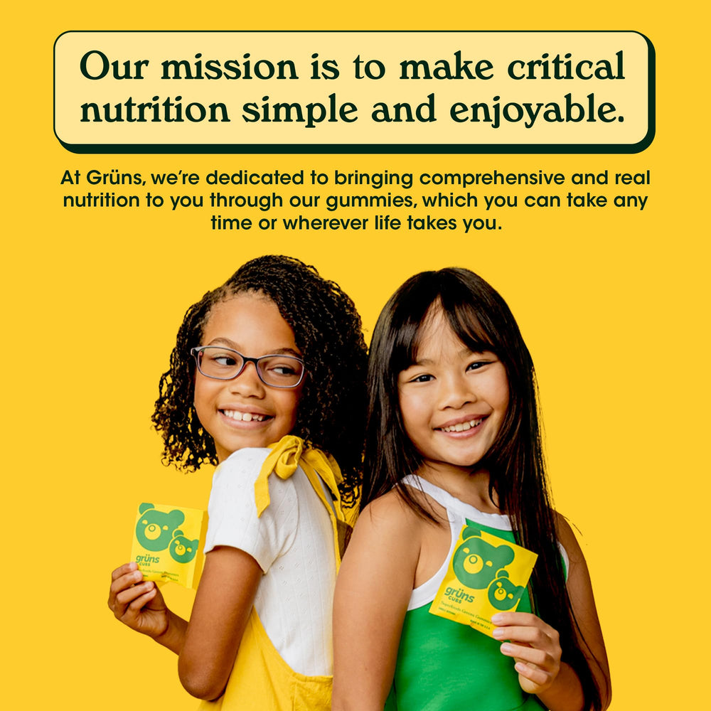 Third-party tested Gruns gummy packaging