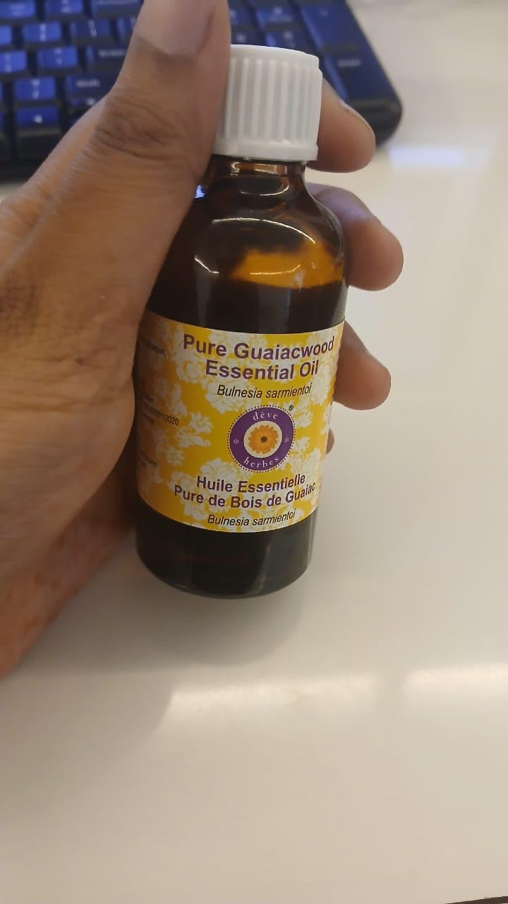 Steam distilled Bulnesia sarmientoi Guaiacwood oil 30ml
