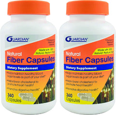 Guardian Psyllium Fiber Capsules bottle with 720 capsules