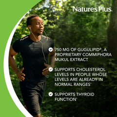 Natures Plus Gugulipid bottle label