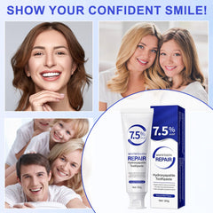 Toothbrush with toothpaste illustrating gum care enamel repair