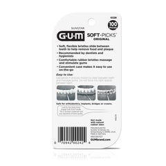 GUM Soft-Picks Original wallet friendly portable set