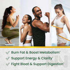 Gummies ingredients include green tea, Garcinia Cambogia, and raspberry ketones