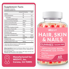 Close-up of gummy texture in bottle