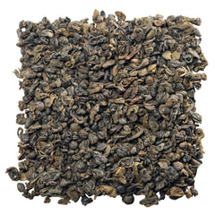 Loose leaf gunpowder green tea assembly