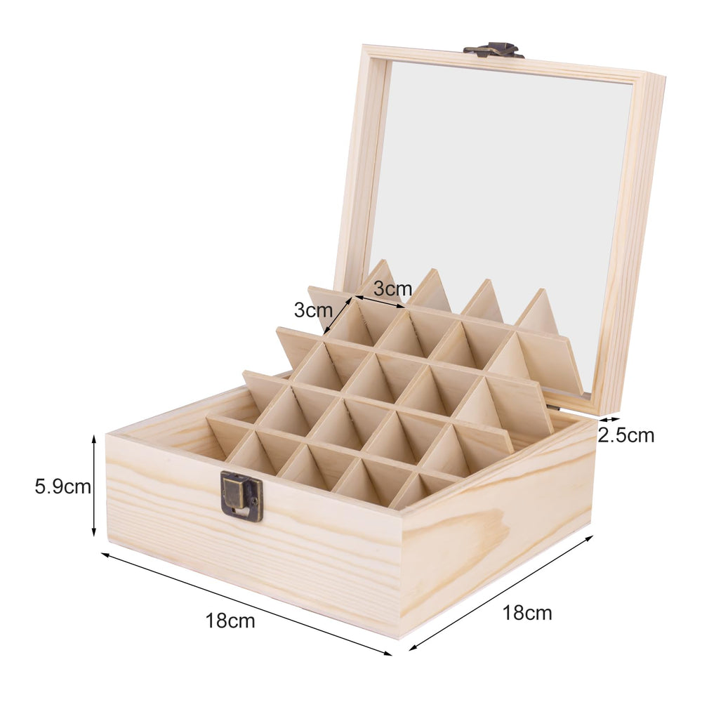 Guolich wooden storage box highlights natural wood grain for a warm, stylish display.