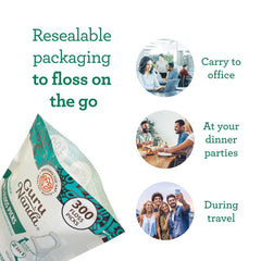 Cruelty-free plastic, PFAS and BPA-free dental floss picks