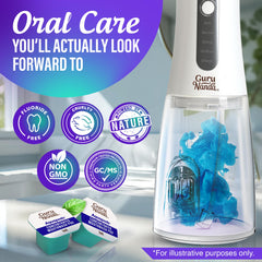 Instructions graphic showing Aqua Pod usage