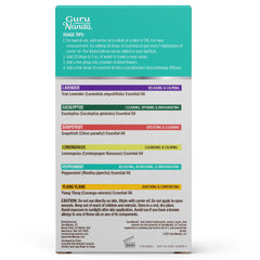 Gift-ready GuruNanda essential oils set in magnetic storage box