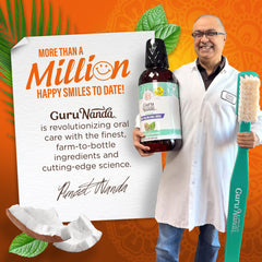 Gentle daily oral care with coconut oil extract