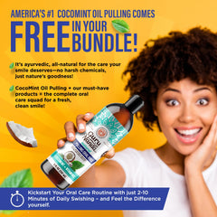 GuruNanda oral care bundle branding and ethical sourcing emphasis