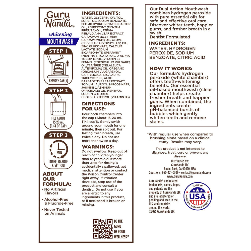 GuruNanda USA satisfaction guarantee branding