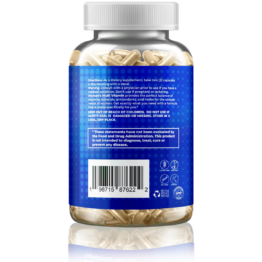 GMP-certified manufacturing facility label on product box