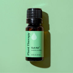 Back of Gut Aid packaging showing ingredients and usage