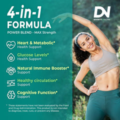 Metabolic health focus showing Berberine benefits