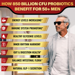 Illustration showing gut health for adults over 50