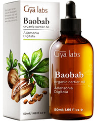 Gya Labs Baobab Carrier Oil bottle 1.7 fl oz