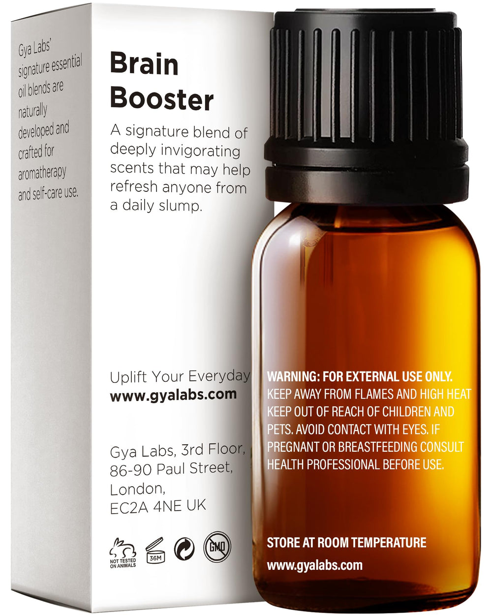 Room scene with diffuser using Brain Booster essential oil blend