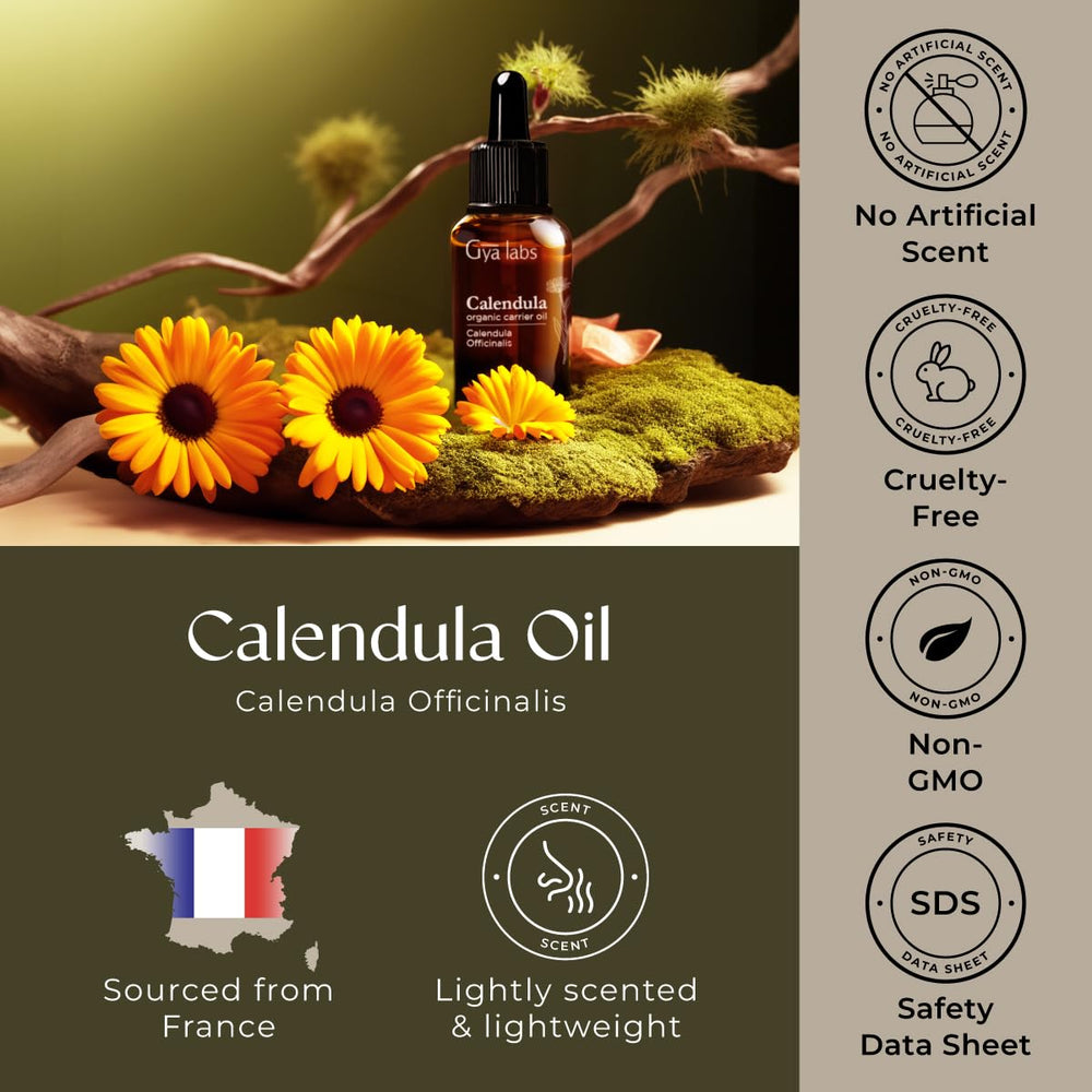 Calendula oil suitable for pet skin care