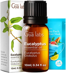 Gya Labs Eucalyptus Essential Oil bottle - 0.34 fl oz main image