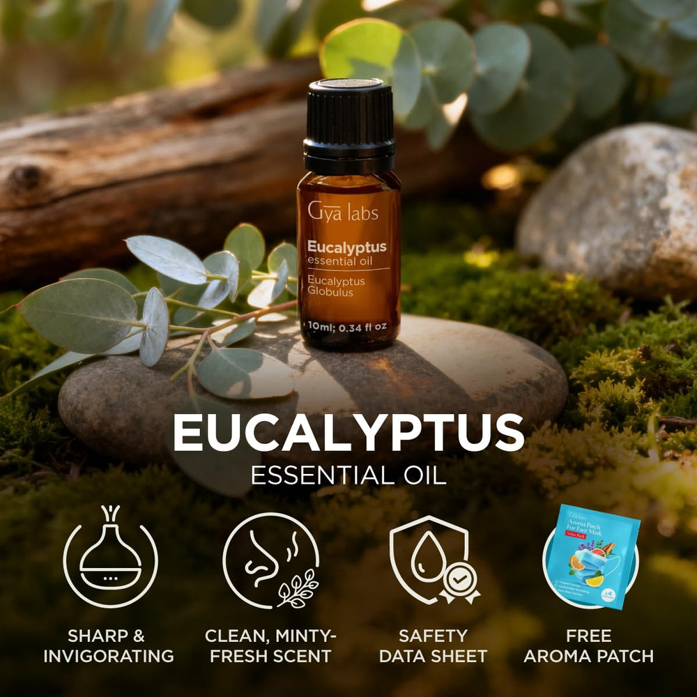 Gya Labs eucalyptus oil packaging image