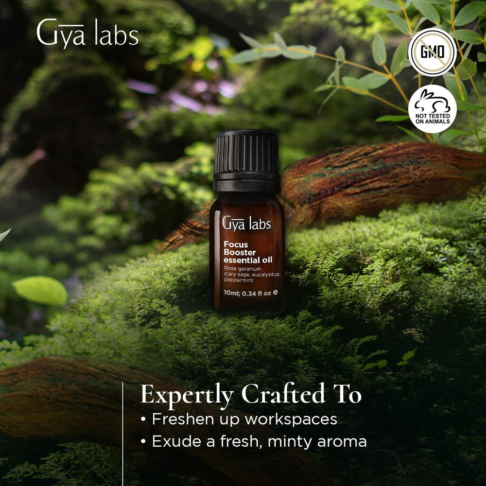 Gya Labs Focus Booster packaging box and bottle