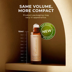 Cruelty-free label on frankincense roll-on packaging