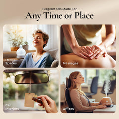 Diffuser-ready essential oils from Good Vibes set