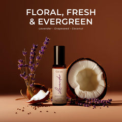 Lavender roll-on for skin nourishment and hydration