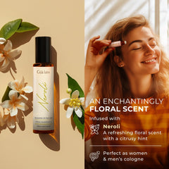 Neroli Roll-On being applied to skin for hydration
